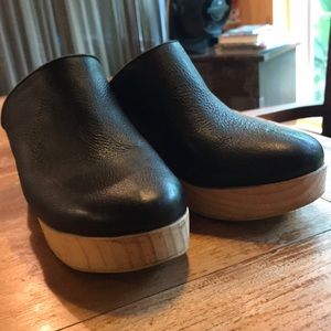 Anthropologie Hanna Platform Clog sz 41